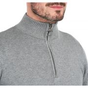 Cotton Half Zip Jumper