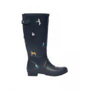 Printed Wellies with Back Gusset