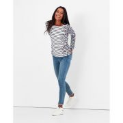 Harbour Print Long Sleeve Jersey Top
