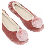 Pombury Ballet Slipper With Pom