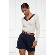 Zoe Quarter Zip Knit