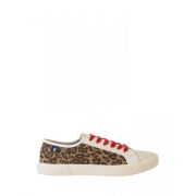 Coast Pump Faux Leather Trainers