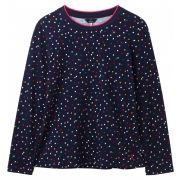 Selma Print Long Sleeve Crew Top