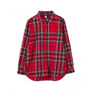 Lorena Longline Brushed Woven Shirt