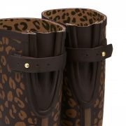 Joules Printed Tall Wellies With Adjustable Back Gusset
