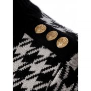 Heritage Jumper Dress - Houndstooth