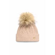 Sloane Cable Bobble Hat