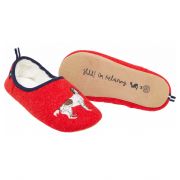 Slippet Felt Mule Applique Slipper
