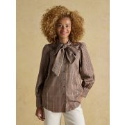 Tabby Tie Neck Blouse