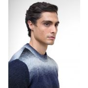 Vector Colour Block Crew Neck Jumper