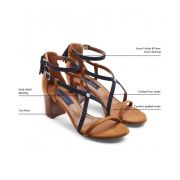 Heeled Brancaster Suede Sandal
