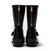 Short Zip Chelsea Wellington Boots