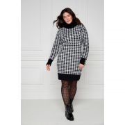 Heritage Jumper Dress - Houndstooth