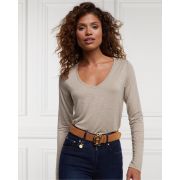 Long Sleeve V-Neck Tee