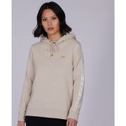 Ladies Grid Overlayer Hoodie