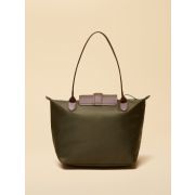 Edie Khaki Green Shopper Bag