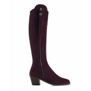 Women's Regina Heeled Suede Boot