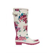 Printed Wellies With Adjustable Back Gusset