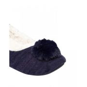 Pombury Ballet Slipper With Pom