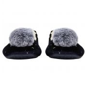 Pombury Ballet Slipper With Pom