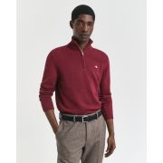 Casual Cotton Half-Zip Sweater