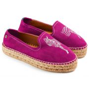 Saint Tropez Embroidered Suede Espadrilles