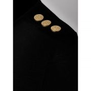 Long Sleeve Crew Neck Tee - Black