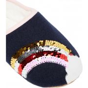 Slippet Felt Mule Applique Slipper