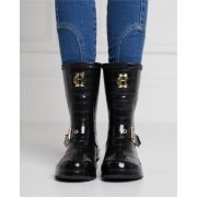 Short Zip Chelsea Wellington Boots