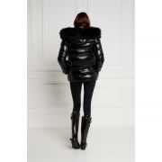 Sherpa Lined Regency Wellington - Black Croc