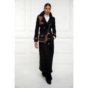 Chelsea Saddle Bag (Black/Tan)