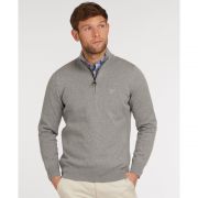 Cotton Half Zip Jumper