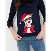 Miranda Festive Intarsia Crew Neck Jumper
