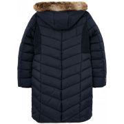 Cherington Chevron Quilted Longline Padded Coat