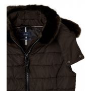 Merrium Gilet With Faux Fur Collar Trim