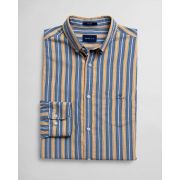 Regular Fit Stripe Windblown Oxford Shirt