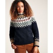 Etta Navy Fair Isle Jumper