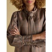 Tabby Tie Neck Blouse