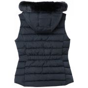 Merrium Gilet With Faux Fur Collar Trim