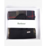 Barbour Swinton Beanie & Galingale Scarf Gift Set