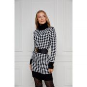 Heritage Jumper Dress - Houndstooth