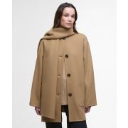 Clementine Wool Scarf Coat