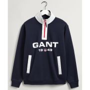 Retro Logo Half-Zip Sweatshirt