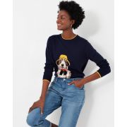 Mariella Knitted Intarsia Jumper