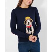 Mariella Knitted Intarsia Jumper