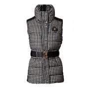 Valais Quilted Gilet - Houndstooth