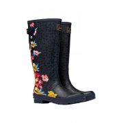 Printed Wellies With Adjustable Back Gusset