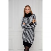 Heritage Jumper Dress - Houndstooth