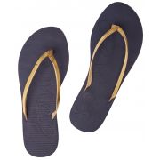 Flip Flop Luxe With Metallic Thong