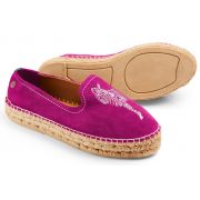 Saint Tropez Embroidered Suede Espadrilles